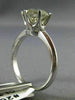 ESTATE 2.52CT ROUND DIAMOND PLATINUM 3D CLASSIC SOLITAIRE ENGAGEMENT RING #20219