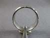 WIDE 14KT WHITE GOLD 3D SOLID SQUARE ETERNITY COMFORT FIT MENS ANNIVERSARY RING