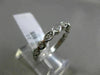 ESTATE .22CT ROUND & MARQUISE DIAMOND 14KT GOLD BEZEL SEMI ETERNITY WEDDING RING
