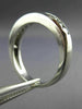 ESTATE .40CT DIAMOND PLATINUM 3D CLASSIC CHANNEL WEDDING ANNIVERSARY RING #18808