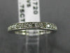 ESTATE .75CT DIAMOND 14KT WHITE GOLD 3D ETERNITY WEDDING ANNIVERSARY RING #21367