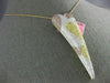 LARGE 4.23CT WHITE PINK & FANCY YELLOW DIAMONDS 18KT ROSE GOLD 3D HEART PENDANT