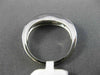 ESTATE WIDE .55CT ROUND DIAMOND 14KT WHITE GOLD "V" SHAPE ANNIVERSARY RING #1943