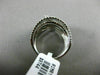 ESTATE LARGE 1.92CT DIAMOND 18KT WHITE GOLD 3D MULTI ROW ETOILE WAVE LOVE RING