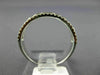 ESTATE .26CT DIAMOND 14KT WHITE & ROSE GOLD ROPE SEMI ETERNITY ANNIVERSARY RING