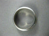 ESTATE WIDE 14KT WHITE GOLD SOLID MATTE & SHINY LOOK MENS WEDDING RING #1321