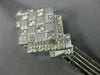 ANTIQUE HAMILTON 1.15CT OLD MINE DIAMOND 14KT WHITE GOLD WATCH BRACELET #17253