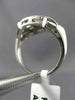 ANTIQUE WIDE .90CT OLD MINE DIAMOND PLATINUM MARQUISE SHAPE FILIGREE RING #21593