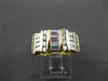 ESTATE WIDE 1.64CT DIAMOND 14KT YELLOW GOLD WEDDING ANNIVERSARY RING 9mm #11857
