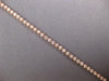 ESTATE 1.0CT DIAMOND 14KT ROSE GOLD 3D CLASSIC 2MM LOVE TENNIS BRACELET