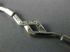 ANTIQUE 1CT DIAMOND 14K WHITE GOLD 3D CLASSIC LINK ITALIAN NECKLACE #15797