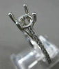 .12CT DIAMOND 18KT WHITE GOLD CLASSIC 4 PRONG LUCIDA SEMI MOUNT ENGAGEMENT RING