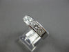 LARGE 2.0CT DIAMOND 14KT WHITE GOLD 3D PRINCESS 5 STONE CHANNEL ANNIVERSARY RING