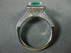 ESTATE 1.36CT DIAMOND & AAA SAPPHIRE 14K YELLOW GOLD 3D 3 STONE ANNIVERSARY RING