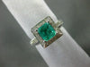 ESTATE 1.36CT DIAMOND & AAA SAPPHIRE 14K YELLOW GOLD 3D 3 STONE ANNIVERSARY RING