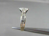 ESTATE 1.93CT MARQUISE BAGUETTE DIAMOND 14K WHITE & YELLOW GOLD ANNIVERSARY RING