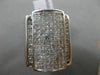 ESTATE MASSIVE 3.02CT DIAMOND ROUND & PRINCESS 14KT WHITE GOLD 3D INVISIBLE RING