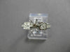 ESTATE .36CT DIAMOND 14KT WHITE GOLD SIX PRONG SEMI MOUNT ENGAGEMENT RING #16091