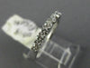 ESTATE .55CT DIAMOND 18KT WHITE GOLD 3D CLASSIC 7 STONE WEDDING ANNIVERSARY RING