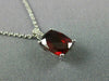 ESTATE 1.51CT DIAMOND & AAA GARNET 14KT WHITE GOLD CUSHION CUT FLOATING EARRINGS