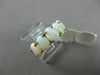 ESTATE WIDE AAA OPAL 14KT YELLOW GOLD 3D 5 STONE CLASSIC OVAL SEMI ETERNITY RING