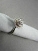 ANTIQUE ROUND DIAMOND 0.75CT 14KT WHITE & YELLOW GOLD ENGAGMENT RING