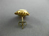 ANTIQUE 14K YELLOW GOLD HANDCRAFTED OVAL LADY CAMEO CLASSIC STUD EARRINGS #26419
