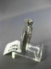 ANTIQUE .52CT OLD MINE DIAMOND 18KT WHITE GOLD 3D FILIGREE ENGAGEMENT RING #9318