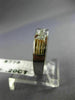 ESTATE .20CT DIAMOND 14KT WHITE & YELLOW GOLD FIVE STONE ANNIVERSARY RING #4037