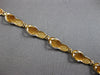 ESTATE 14KT YELLOW GOLD 3D CLASSIC 5MM MULTI SLIPPER FUN LOVE BRACELET #27918