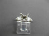 ESTATE .65CT DIAMOND 18KT WHITE GOLD BAGUETTE SEMI MOUNT ENGAGEMENT RING #16577
