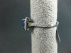 ESTATE 2.58CT DIAMOND & AAA LIGHT SAPPHIRE 18KT WHITE GOLD ENGAGEMENT RING