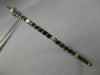 ESTATE 1.26CT WHITE & BLACK DIAMOND 14K BLACK GOLD SEMI ETERNITY BANGLE BRACELET