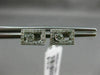 .24CT DIAMOND 18K WHITE GOLD RECTANGULAR SOLITAIRE ETOILE FLOATING STUD EARRINGS