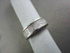 ESTATE 7MM ETERNITY PRINCESS 3.27CT DIAMOND 18KT WHITE GOLD RING EXCEPTIONAL!!!!