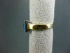 ESTATE WIDE 2.0CT AAA EXTRA FACET BLUE TOPAZ 14K TWO TONE GOLD SQUARE RING #1018