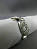 ANTIQUE 1.10CT OLD MINE DIAMOND PLATINUM ETERNITY WEDDING ANNIVERSARY RING #9425
