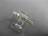 ESTATE 1.25CT ROUND DIAMOND 14KT WHITE GOLD 3D ETERNITY WEDDING ANNIVERSARY RING
