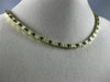ESTATE 15.88CT DIAMOND & AAA SAPPHIRE 18KT YELLOW GOLD 3D ETERNITY LOVE NECKLACE