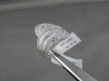 ANTIQUE WIDE 2.15CT DIAMOND 18KT WHITE GOLD FILIGREE MULTI ROW ANNIVERSARY RING