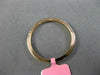 ESTATE .19CT DIAMOND 18KT ROSE GOLD SEMI ETERNITY WEDDING ANNIVERSARY RING BAND
