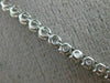 ANTIQUE 8.32CT DIAMOND & AAA SAPPHIRE 18KT WHITE GOLD MULTI DROP NECKLACE #385