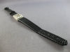 ANTIQUE ART DECO .78CT OLD MINE DIAMOND & AAA SAPPHIRE PLATINUM 3D WATCH #28151