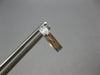 ANTIQUE .26CT DIAMOND 18K WHITE GOLD HANDCRAFTED FILIGREE SQUARE EARRINGS #28014
