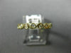 ESTATE .11CT DIAMOND 14K YELLOW GOLD ETOILE BEZEL SEMI ETERNITY ANNIVERSARY RING
