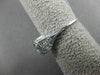 ANTIQUE .35CT OLD MINE DIAMOND 18KT WHITE GOLD FILIGREE ENGAGEMENT RING #21350