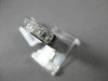 ESTATE 1.54CT DIAMOND 14K WHITE GOLD 5 STONE PRINCESS CHANNEL ANNIVERSARY RING