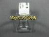 ESTATE .59CT DIAMOND 14K YELLOW GOLD FILIGREE MILGRAIN ETERNITY ANNIVERSARY RING