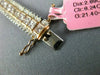 ESTATE WIDE 11.12CT WHITE & PINK DIAMOND 18KT WHITE & ROSE GOLD TENNIS BRACELET