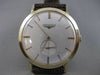 ANTIQUE LONGINES 14K YELLOW GOLD LARGE ROUND SWISS MENS MECHANICAL WATCH #2287
